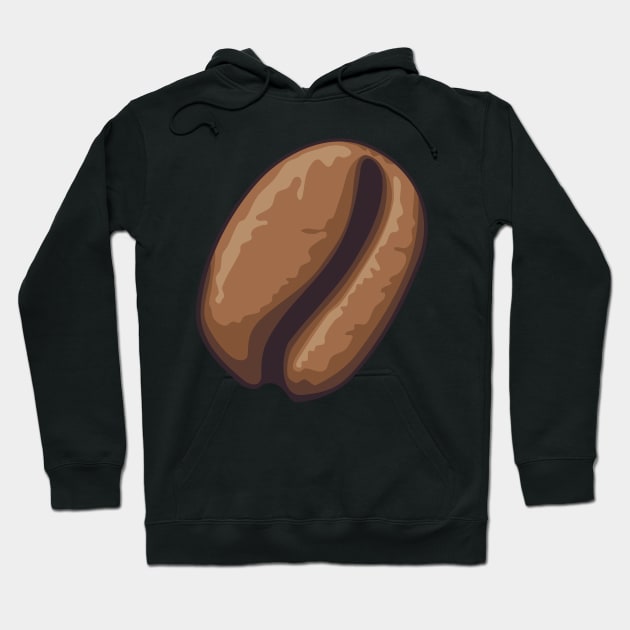 Coffee Bean Icon Hoodie by sifis